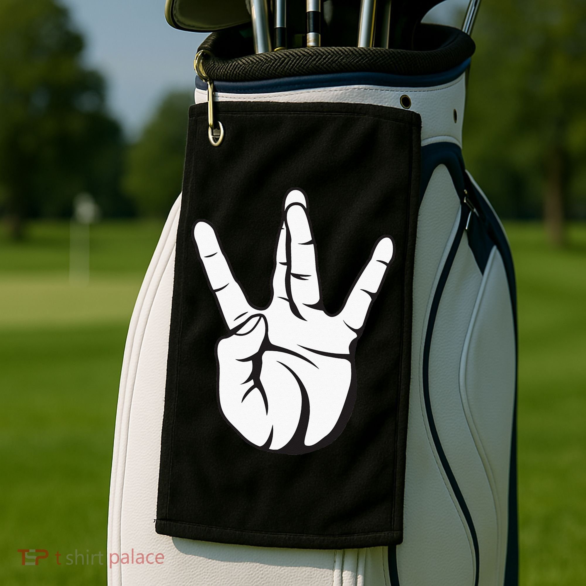 Westside Hip Hop Gangsta Rap Golf Towel
