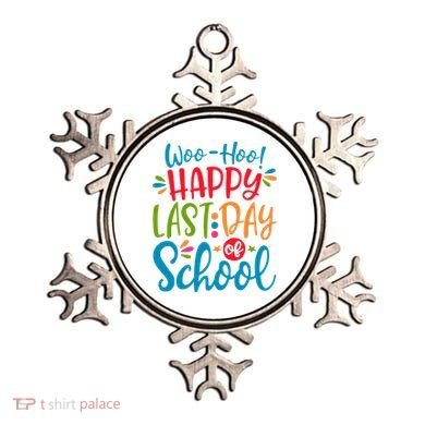 Woo Hoo Happy Last Day Of School Ornament
