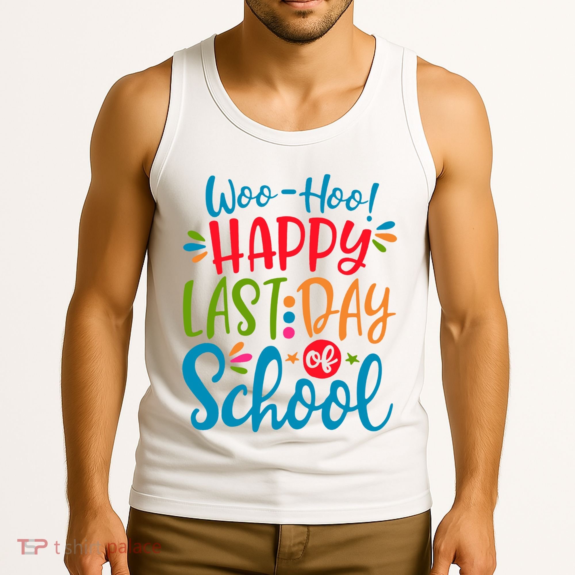 Woo Hoo Happy Last Day Of School Tank Top