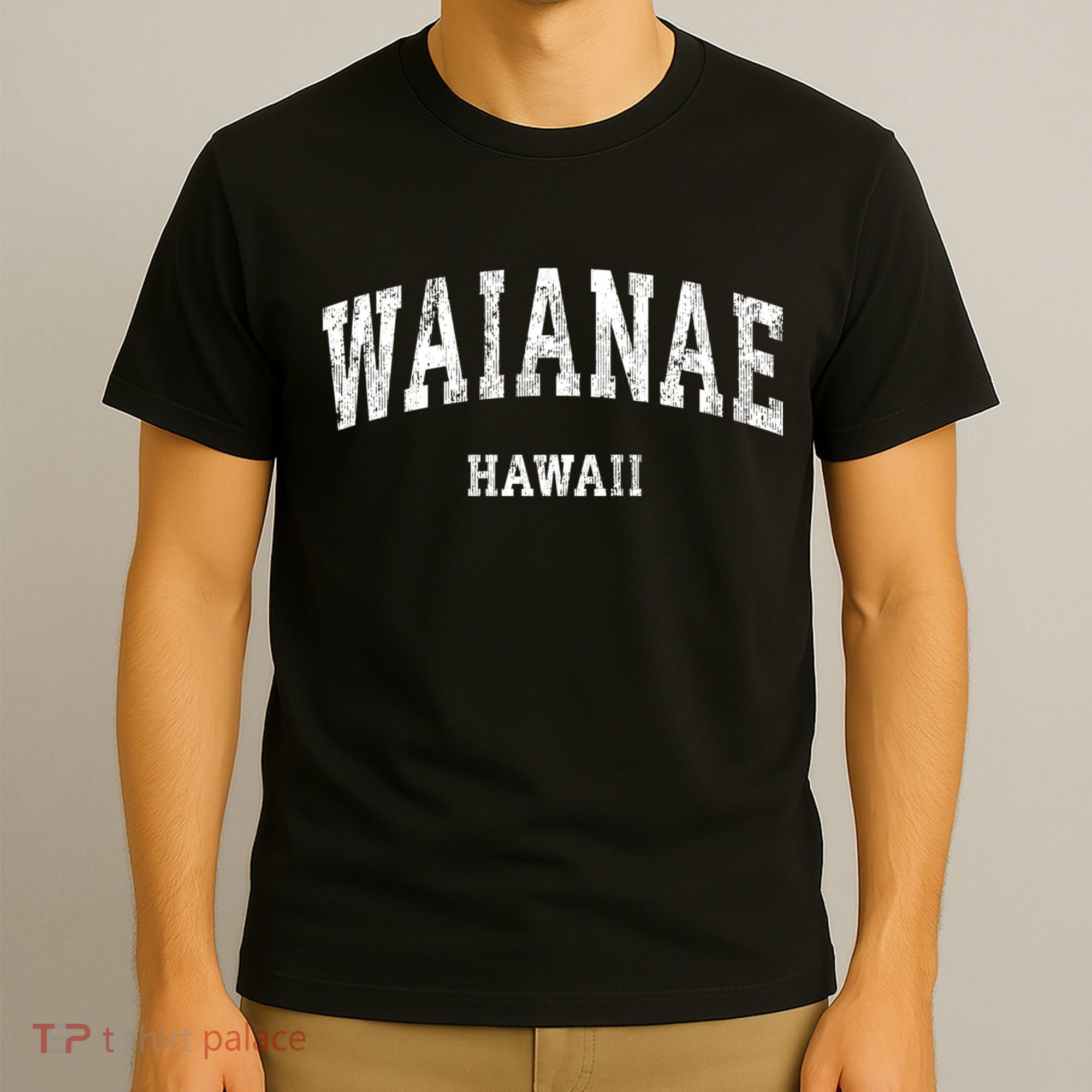Waianae Hawaii Hi Vintage Varsity Sports T-Shirt