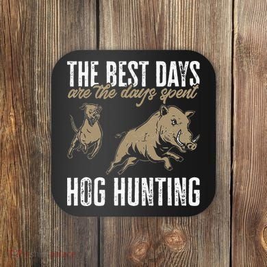 Wild Hog Hunting Dog Boar Hunting Coaster