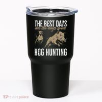Wild Hog Hunting Dog Boar Hunting Tumbler thumb 0