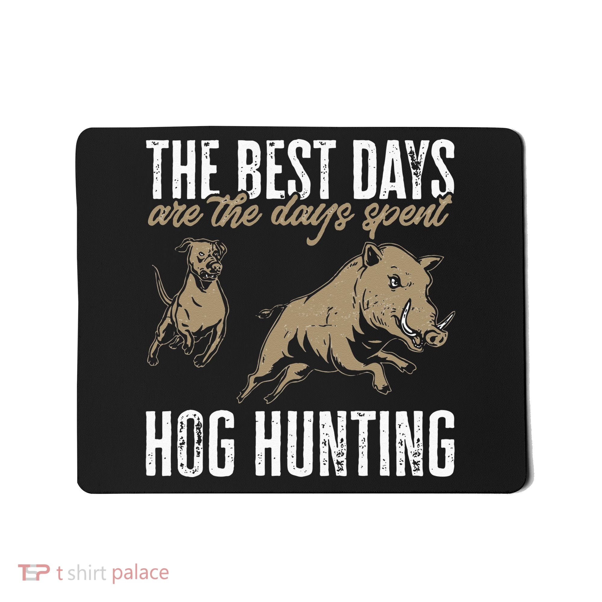 Wild Hog Hunting Dog Boar Hunting Mousepad