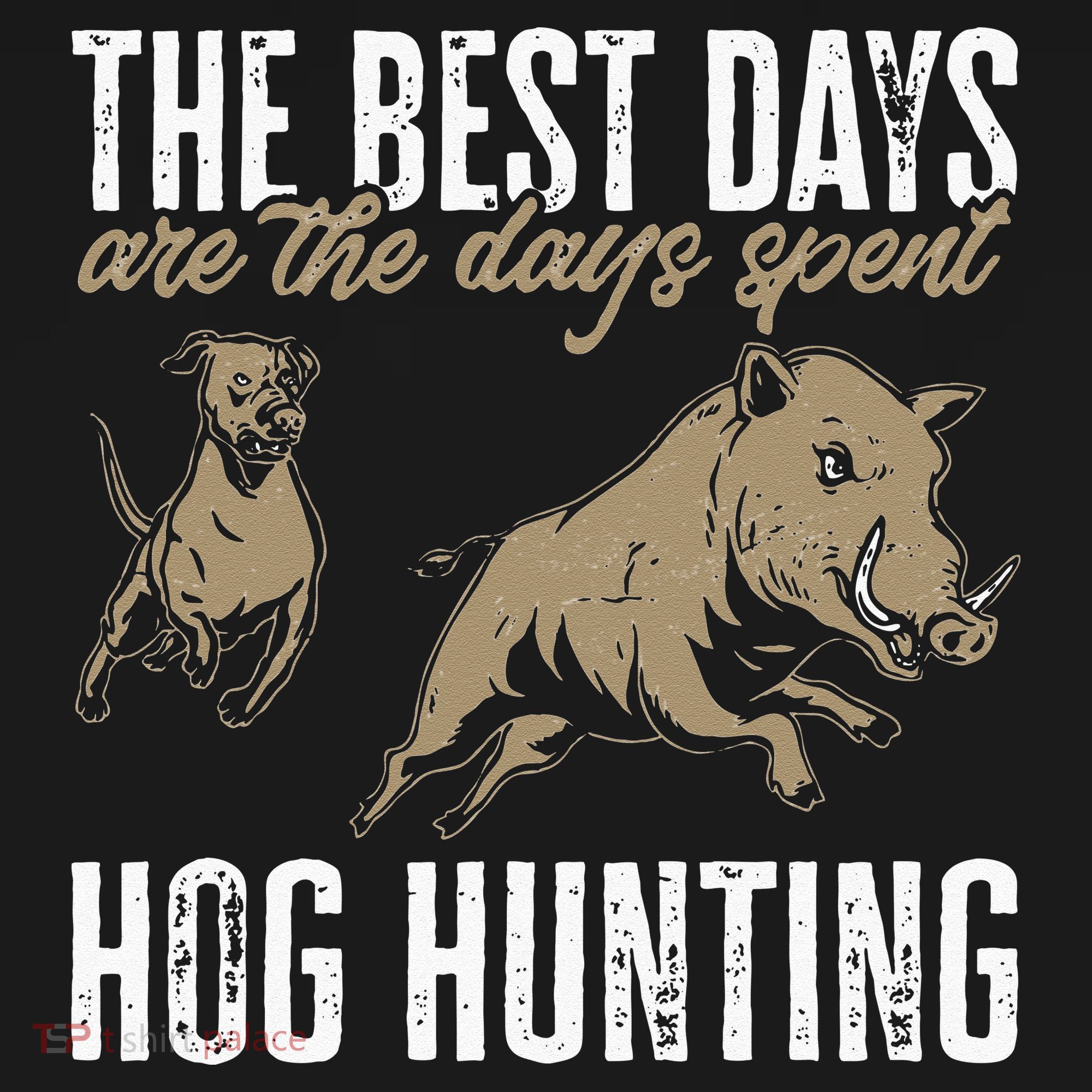 Wild Hog Hunting Dog Boar Hunting Mousepad