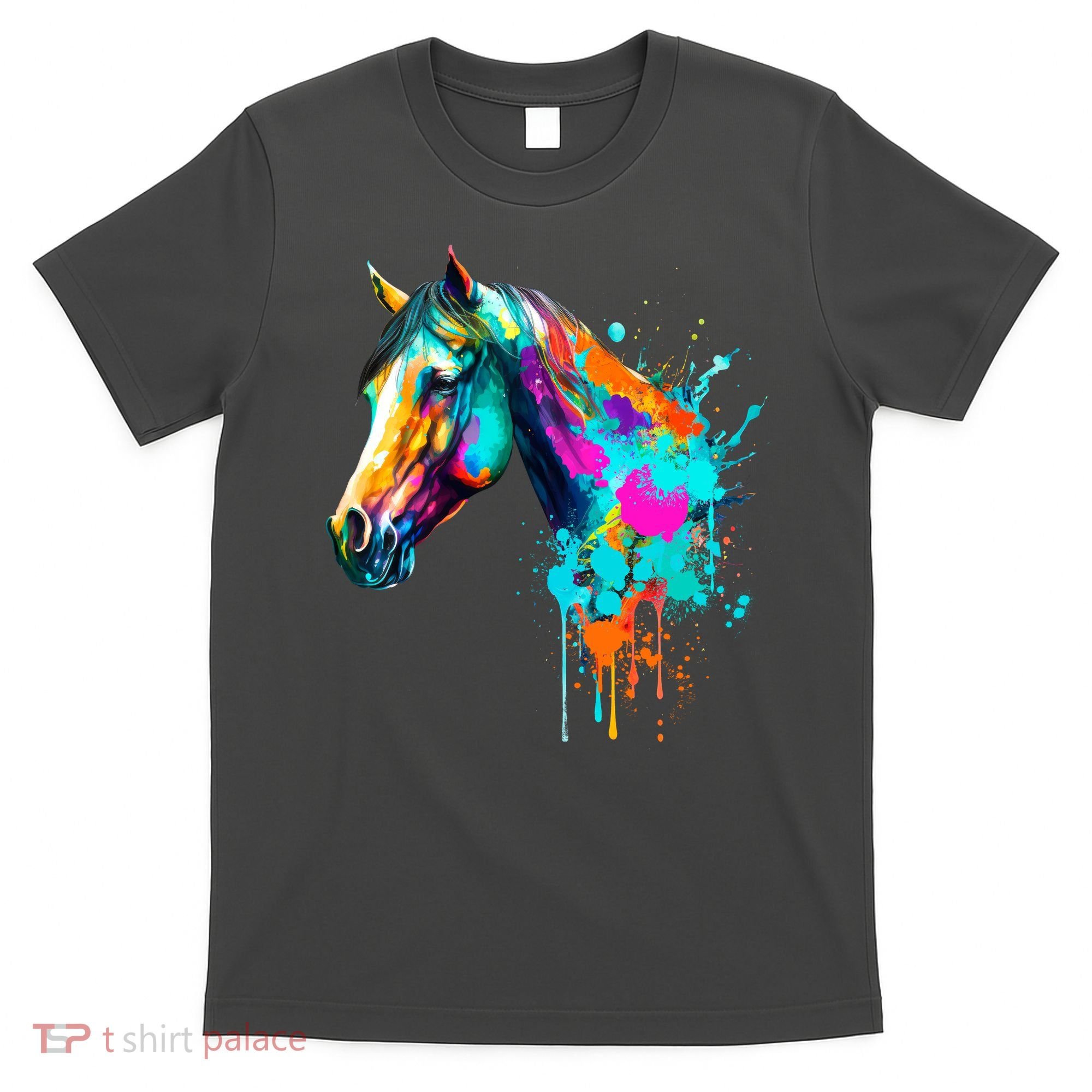 Watercolor Horse Head T-Shirt