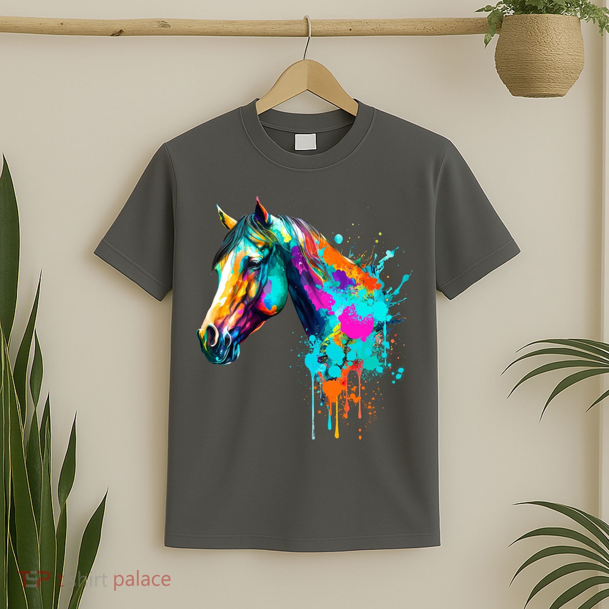 Watercolor Horse Head T-Shirt