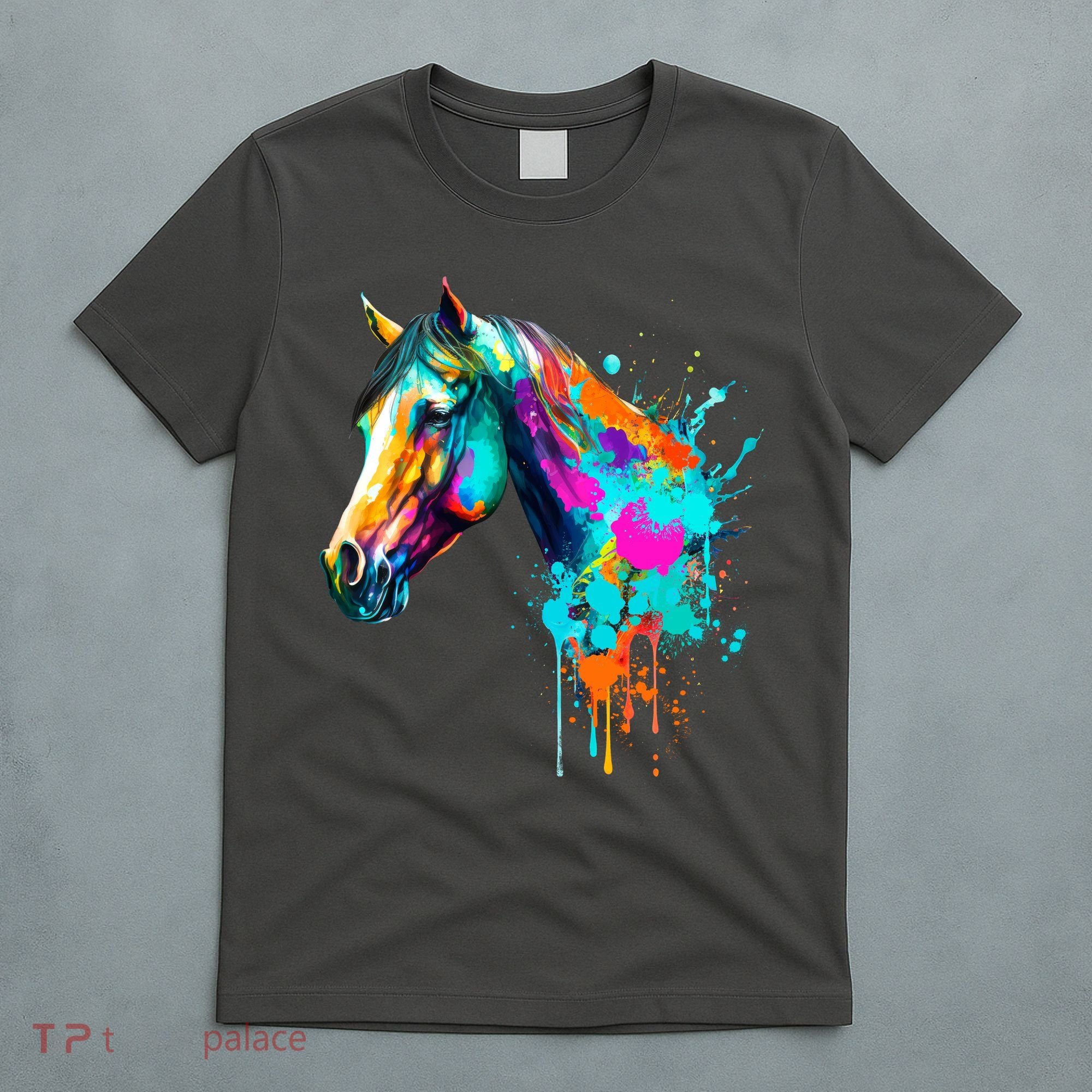 Watercolor Horse Head T-Shirt