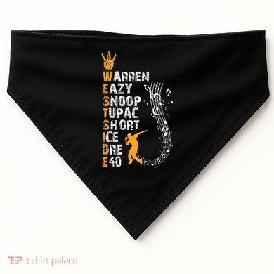 Westside hip hop rap music legends USA-Made Doggie Bandana