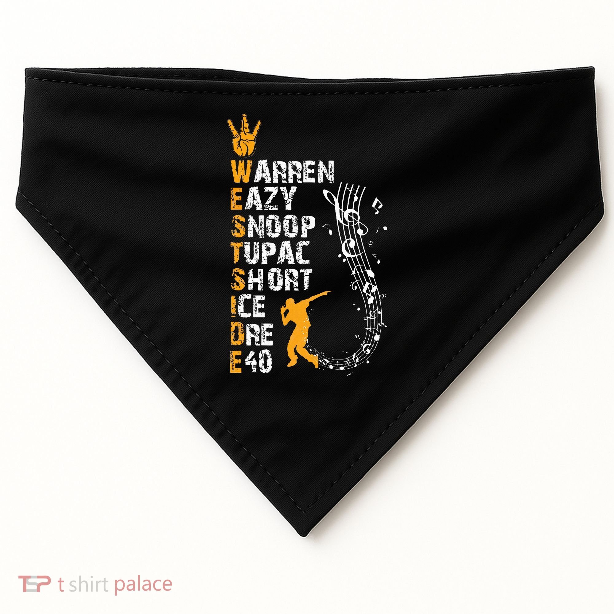 Westside hip hop rap music legends USA-Made Doggie Bandana