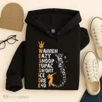 Westside hip hop rap music legends Hoodie thumb 4