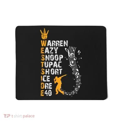 Westside hip hop rap music legends Mousepad