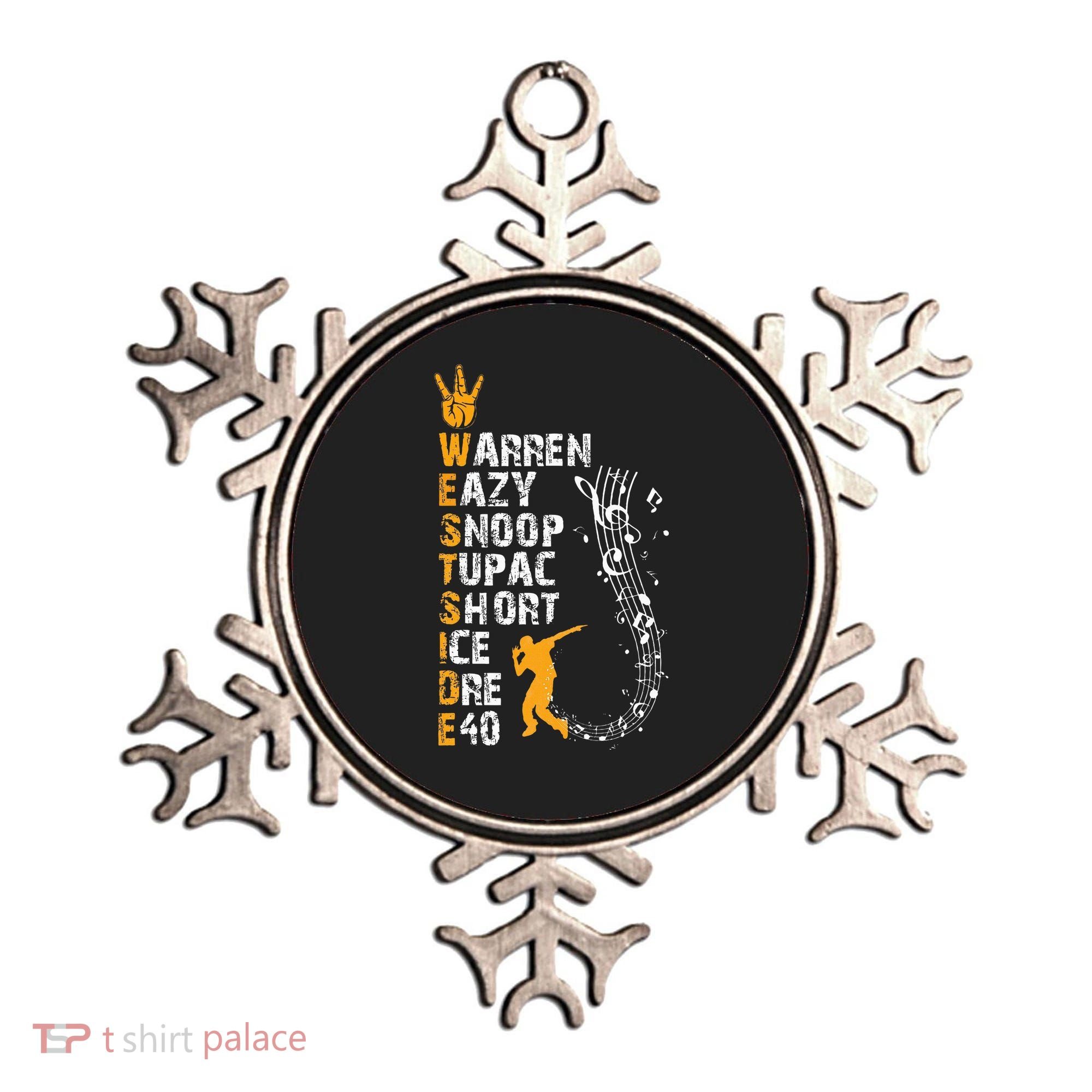 Westside hip hop rap music legends Ornament