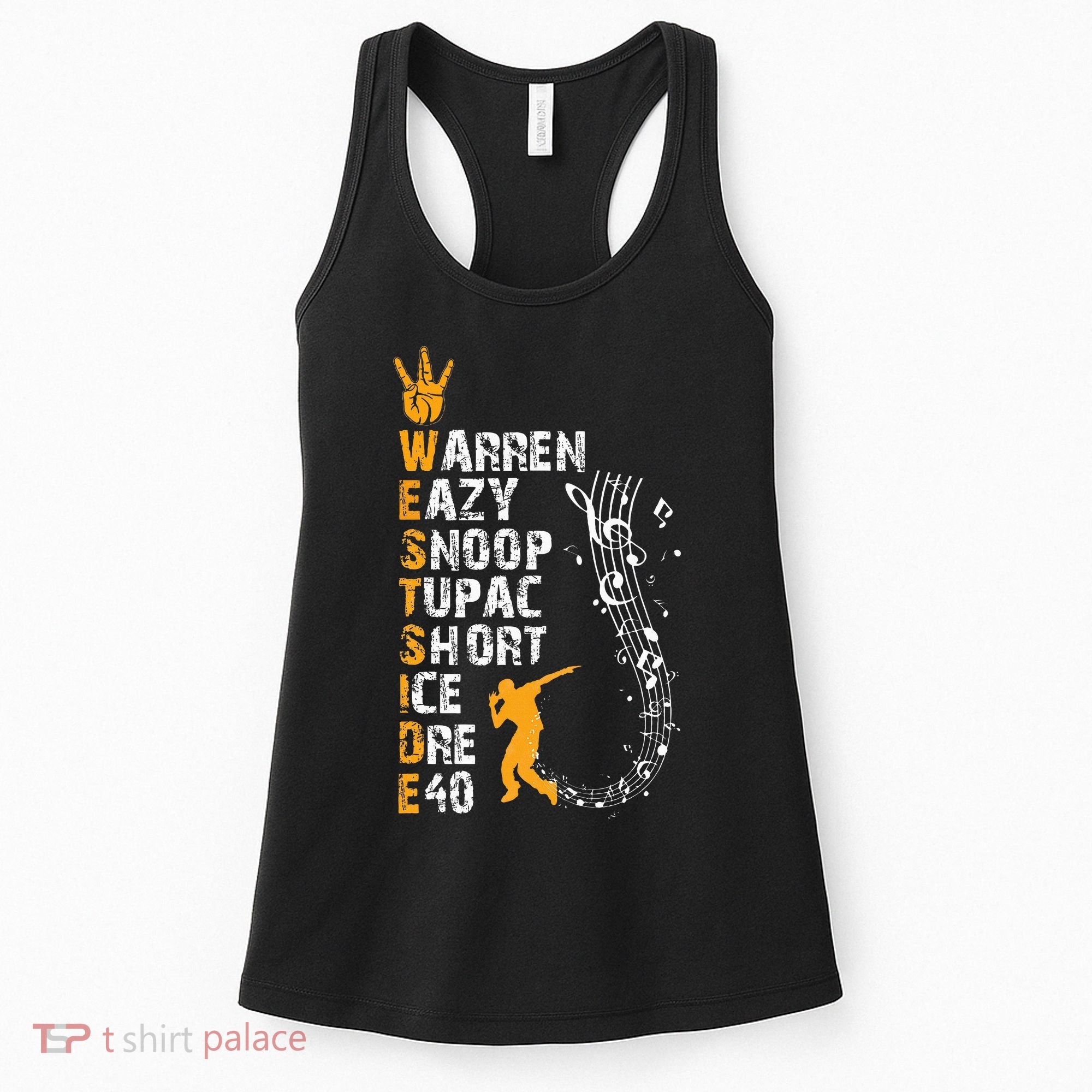 Westside hip hop rap music legends Women's Tank Top