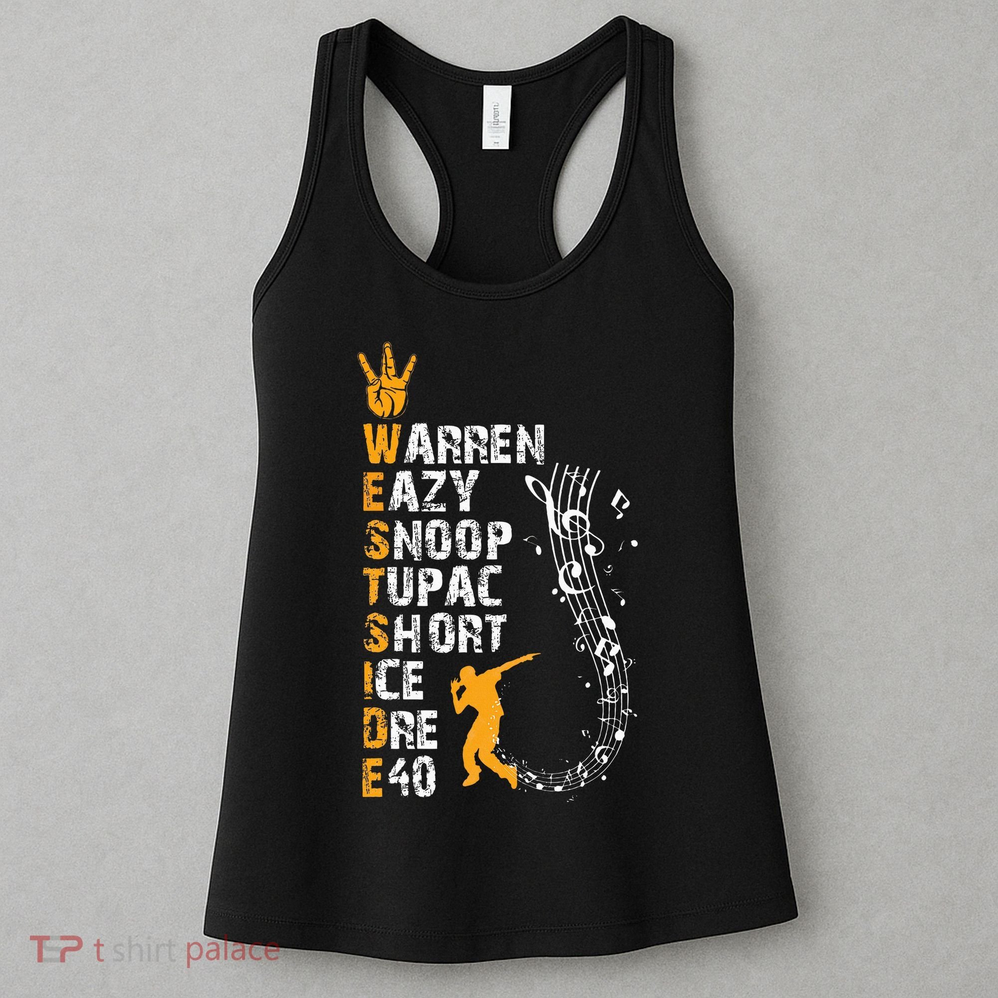 Westside hip hop rap music legends Women's Tank Top