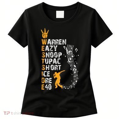 Westside hip hop rap music legends Women's T-Shirt