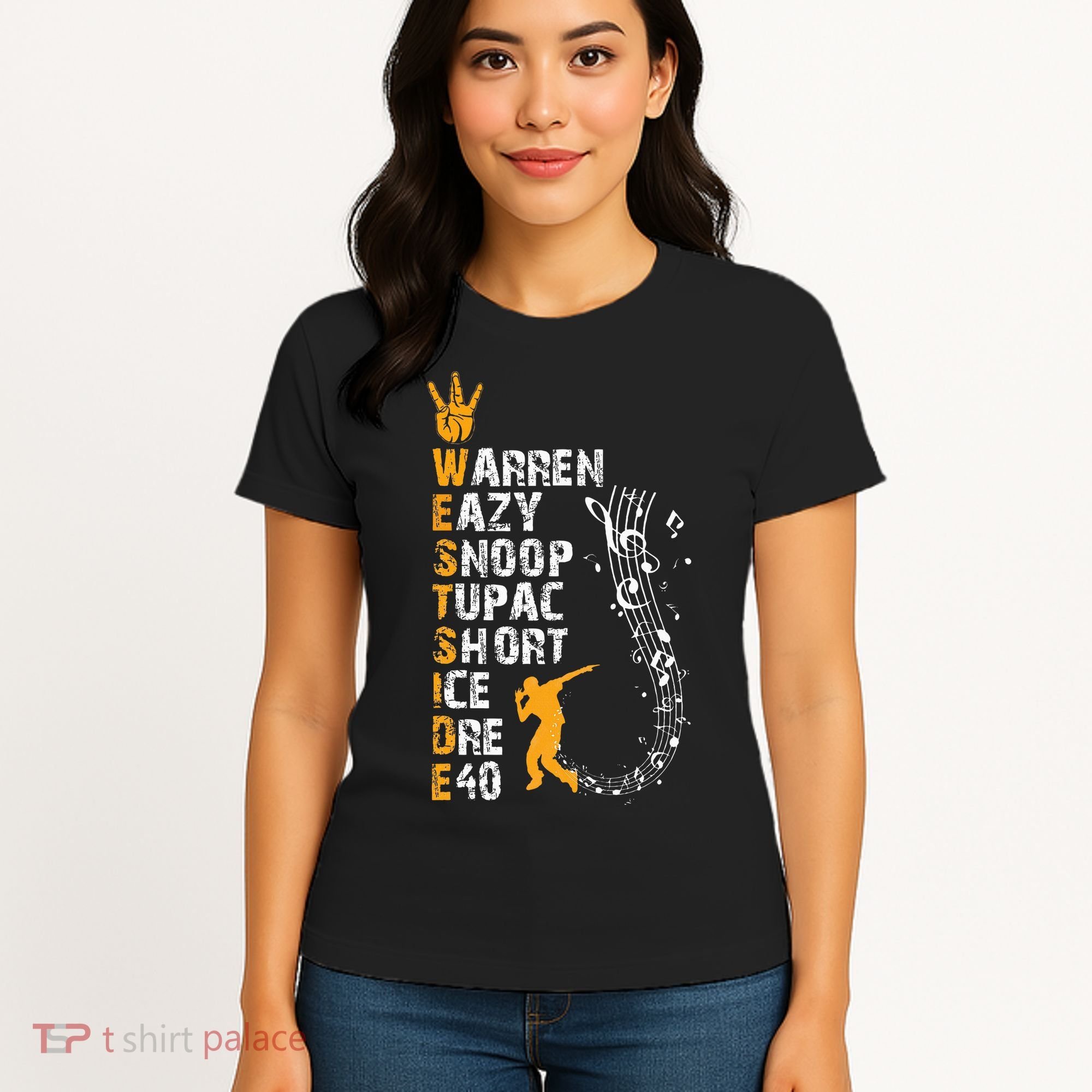 Westside hip hop rap music legends Women's T-Shirt
