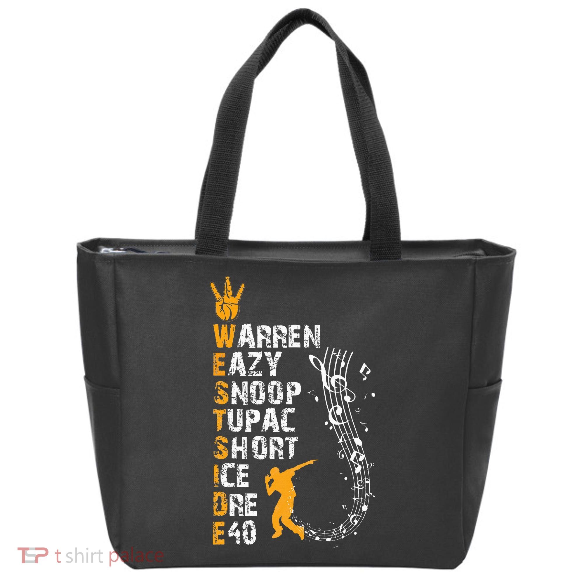 Westside hip hop rap music legends Tote Bag