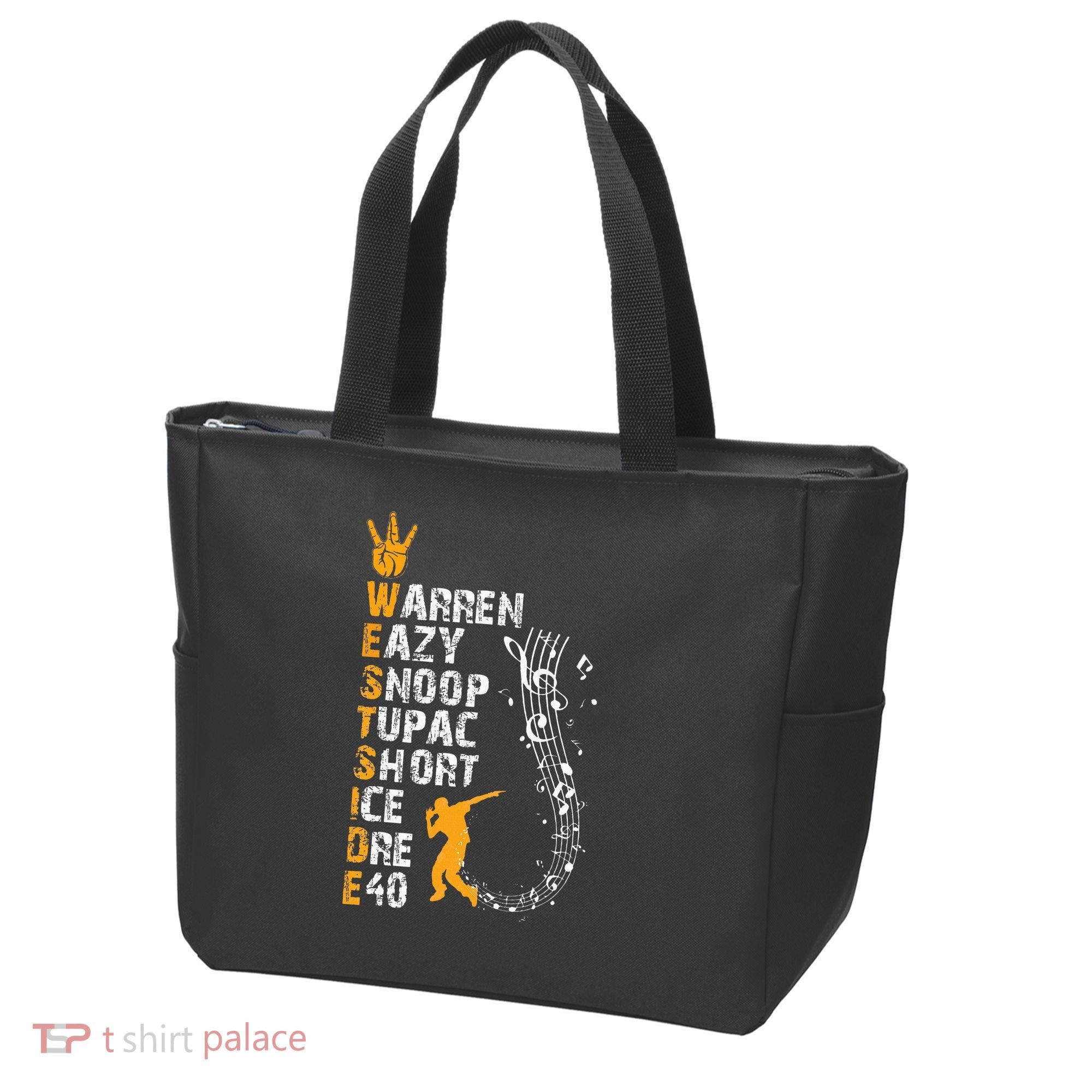 Westside hip hop rap music legends Tote Bag