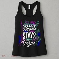 What Happens Here Stays Here Las Vegas NV Vacation Women's Tank Top thumb 3