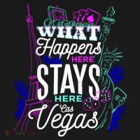 What Happens Here Stays Here Las Vegas NV Vacation Visor thumb 3