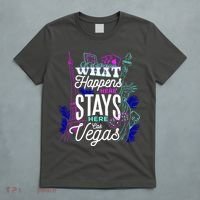 What Happens Here Stays Here Las Vegas NV Vacation T-Shirt thumb 5