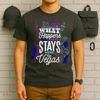 What Happens Here Stays Here Las Vegas NV Vacation T-Shirt thumb 6