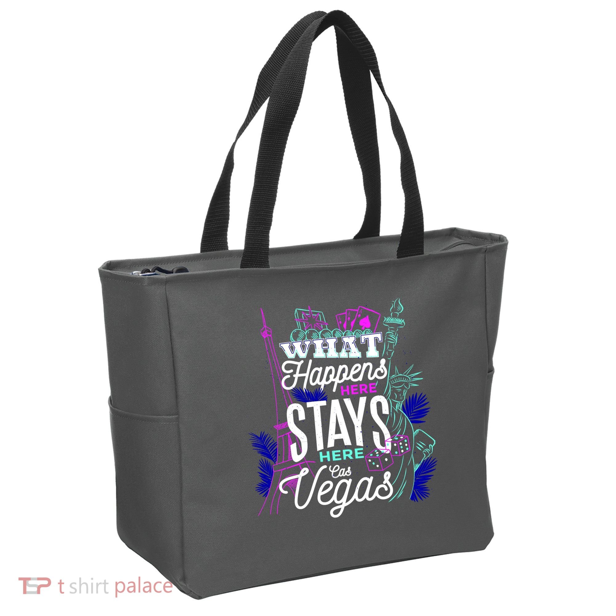 What Happens Here Stays Here Las Vegas NV Vacation Tote Bag