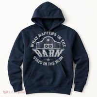 What Happens In The Barn Stays In The Barn Farmer Stories Hoodie thumb 0