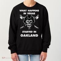 What Happens In Vegas Started In Oakland Women's Sweatshirt thumb 0
