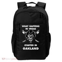 What Happens In Vegas Started In Oakland Backpack thumb 0