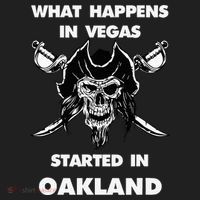 What Happens In Vegas Started In Oakland Beanie thumb 2