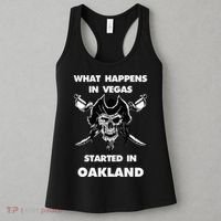 What Happens In Vegas Started In Oakland Women's Tank Top thumb 3