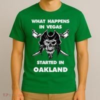 What Happens In Vegas Started In Oakland T-Shirt thumb 3