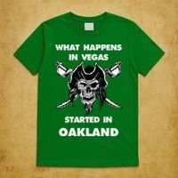 What Happens In Vegas Started In Oakland T-Shirt thumb 5
