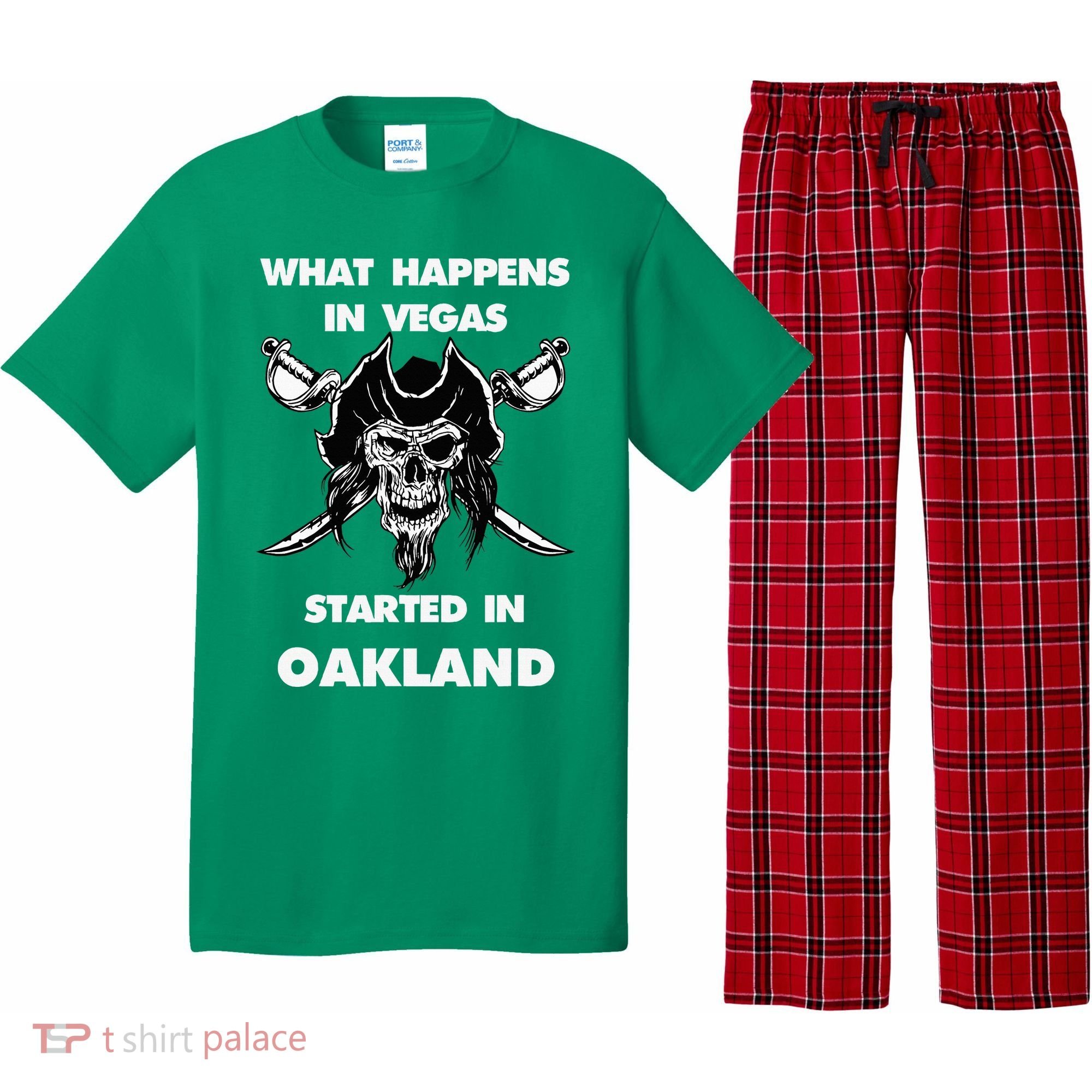 What Happens In Vegas Started In Oakland Pajama Set