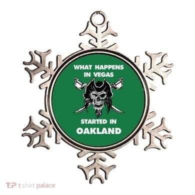What Happens In Vegas Started In Oakland Ornament