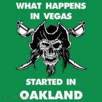 What Happens In Vegas Started In Oakland Ornament thumb 1