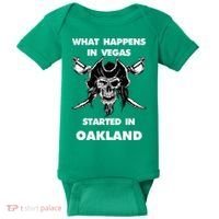What Happens In Vegas Started In Oakland Baby Bodysuit thumb 0