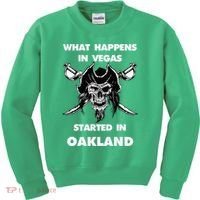 What Happens In Vegas Started In Oakland Kids Sweatshirt thumb 0