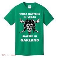 What Happens In Vegas Started In Oakland Kids T-Shirt thumb 0