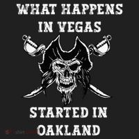 What Happens In Vegas Started In Oak Town Golf Towel thumb 3