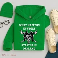 What Happens In Vegas Started In Oak Town Hoodie thumb 4