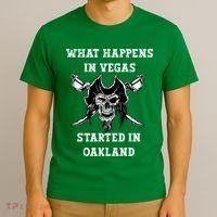 What Happens In Vegas Started In Oak Town T-Shirt thumb 3