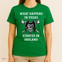 What Happens In Vegas Started In Oak Town T-Shirt thumb 4