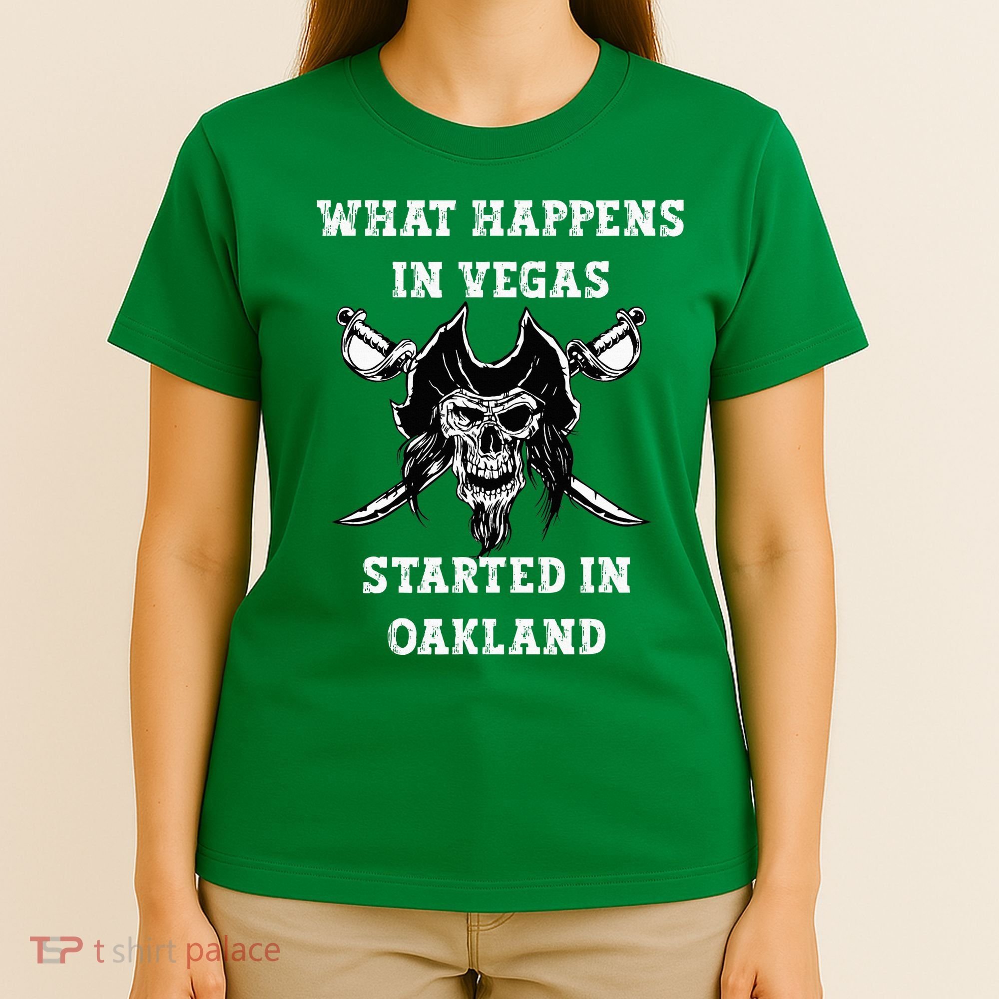 What Happens In Vegas Started In Oak Town T-Shirt