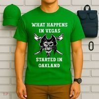 What Happens In Vegas Started In Oak Town T-Shirt thumb 6
