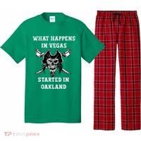 What Happens In Vegas Started In Oak Town Pajama Set thumb 0