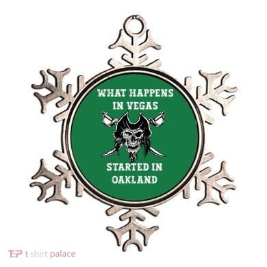 What Happens In Vegas Started In Oak Town Ornament