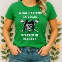 What Happens In Vegas Started In Oak Town Women's T-Shirt thumb 2