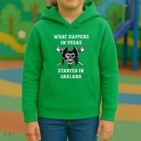 What Happens In Vegas Started In Oak Town Kids Hoodie thumb 3